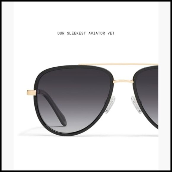 Unisex Aviator Sunglasses with Combination Frame and Polarized Lenses main image 5